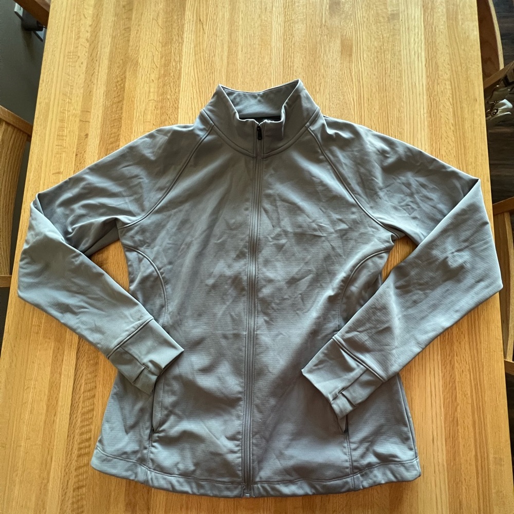 Under Armor grey jacket size medium.